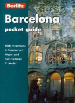 Paperback Barcelona Pocket Guide Book