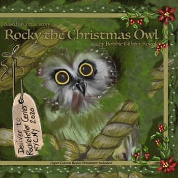 Paperback Rocky The Christmas Owl Book