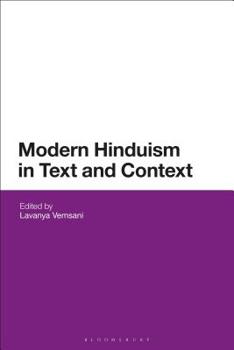Paperback Modern Hinduism in Text and Context Book