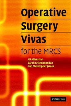 Paperback Operative Surgery Vivas for the MRCS Book