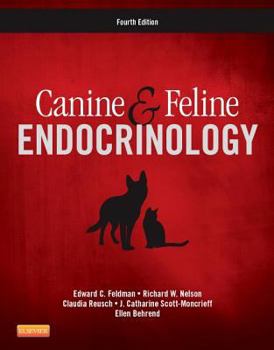 Hardcover Canine and Feline Endocrinology Book