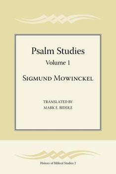 Paperback Psalm Studies, Volume 1 Book