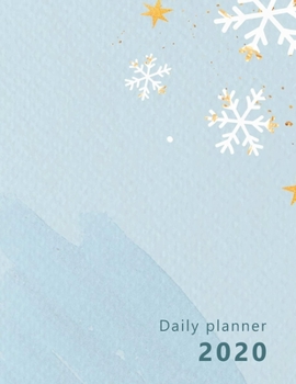 Paperback Daily Planner: Large, 1 day per page. Daily Schedule, Goals, To-Dos, Assignments and Tasks. Includes Gratitude section, Meal planner, Book