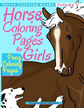 Paperback Horse Coloring Pages for Girls - Pony Coloring Pages Book