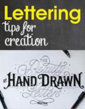 Hardcover Lettering. Tips for Creation (English and Spanish Edition) Book