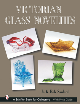 Hardcover Victorian Glass Novelties Book