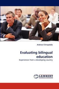 Paperback Evaluating Bilingual Education Book