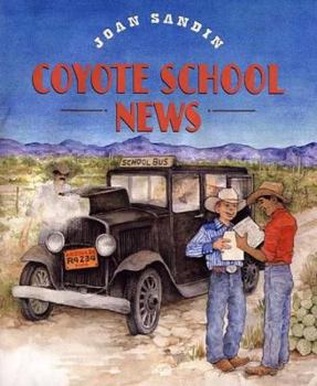 Hardcover Coyote School News Book