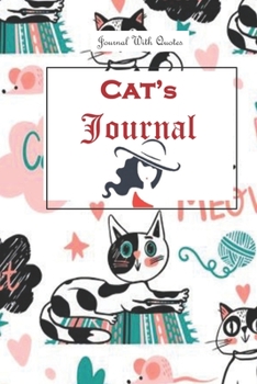 Meow the Cat Journal: 6x9 inch Lined journal or diary or notebook to write ideas, study and make plans.
