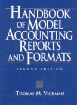 Hardcover Handbook of Model Accounting Reports and Formats Book