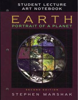 Paperback Earth: Portrait of a Planet, Second Edition: Student Lecture Art Notebook Book