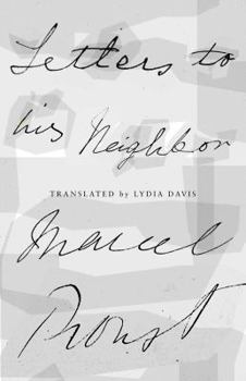 Hardcover Letters to His Neighbor Book