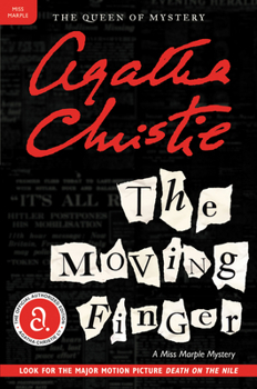 Paperback The Moving Finger: A Miss Marple Mystery Book