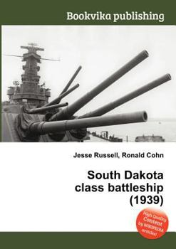 Paperback South Dakota Class Battleship (1939) Book