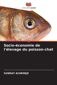 Paperback Socio-économie de l'élevage du poisson-chat [French] Book