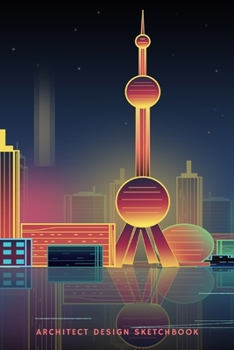 Architect Design Sketchbook: Creative Space for Architects, both Students or Professionals. Portable Design Book with Blank Dot Grid Papers