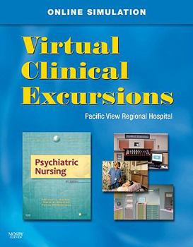 Paperback Virtual Clinical Excursions 3.0 for Psychiatric Nursing Book