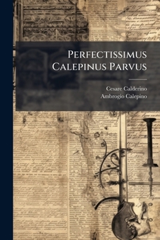Paperback Perfectissimus Calepinus Parvus Book