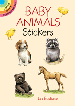 Paperback Baby Animals Stickers Book