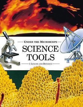 Hardcover Under the Microscope : Science Tools Book