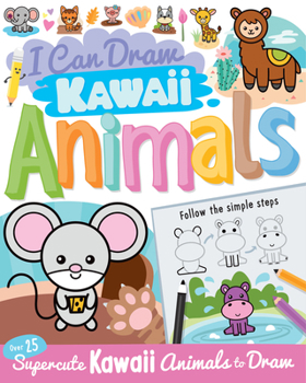 Paperback I Can Draw Kawaii Animals Book