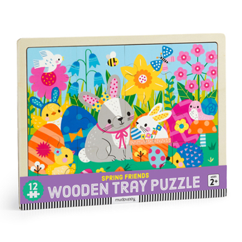 Misc. Spring Friends 12 Piece Wooden Puzzle Book
