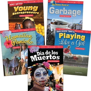 Paperback Operations & Algebraic Reasoning: Grades 4-5 (5-Book Set) Book