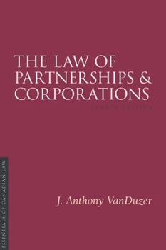 Paperback The Law of Partnerships and Corporations, 4/E Book