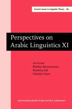 Hardcover Perspectives on Arabic Linguistics (Current Issues in Linguistic Theory) Book