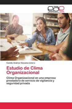 Paperback Estudio de Clima Organizacional [Spanish] Book