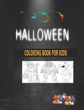 Paperback Halloween: coloring book for kids Book