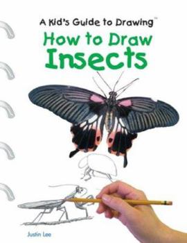 Library Binding How to Draw Insects Book