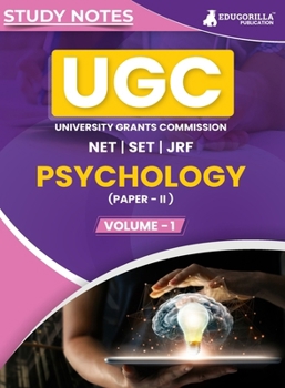 Paperback UGC NET Paper II Psychology (Vol 1) Topic-wise Notes (English Edition) A Complete Preparation Study Notes with Solved MCQs Book