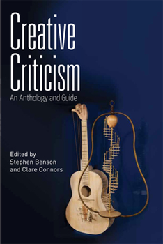 Paperback Creative Criticism: An Anthology and Guide Book