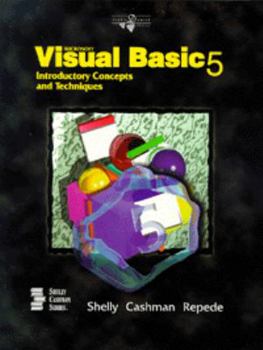 Paperback Microsoft Visual Basic 5 Introductory Concepts and Techniques Book