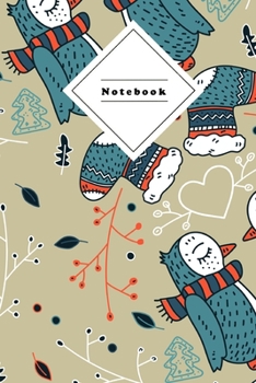 Composition Notebook: Journal Notepad for under $8 | 120 Sheets Wide Ruled Lined Paper | Perfect for School, Work, Students, Teacher | Cute Penguin WinterEdition Coverdesign