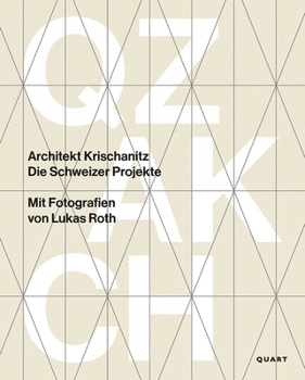 Hardcover Architekt Krischanitz: Die Schweizer Projekte [German] Book