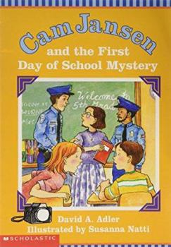 Paperback Cam Jansen and the First Day of School Mystery Book