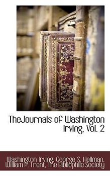 Paperback Thejournals of Washington Irving, Vol. 2 Book