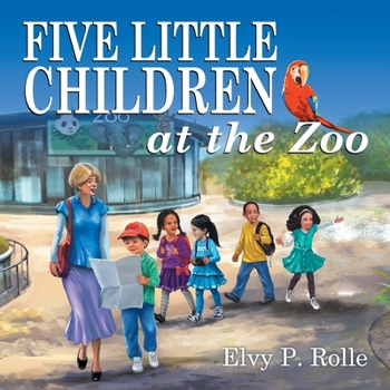 Paperback Five Little Children at the Zoo Book