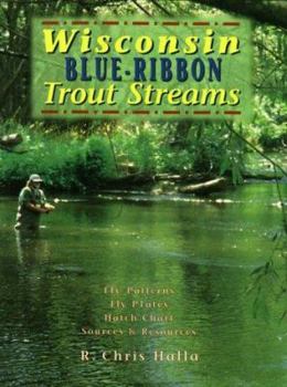 Paperback Wisconsin Blue-Ribbon Trout Streams Book