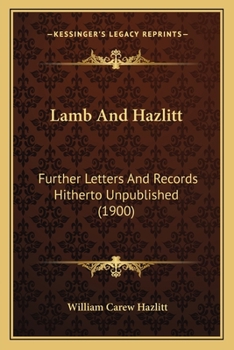 Lamb and Hazlitt