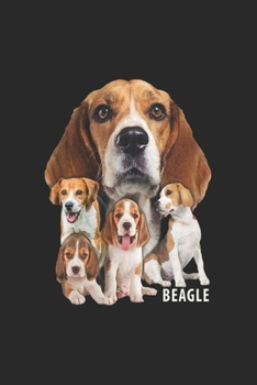 Paperback I Love My Beagle Notebook Dog Themed Funny Beagle Lover Notebook/Journal 6x9 100 Pages: Nope Lazy Beagle Dog Lover Gift Notebook Book