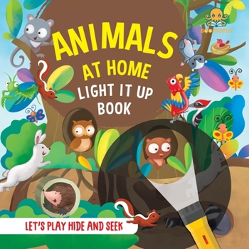 Paperback Animals at Home Light It Up Book