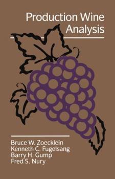 Paperback Production Wine Analysis Book