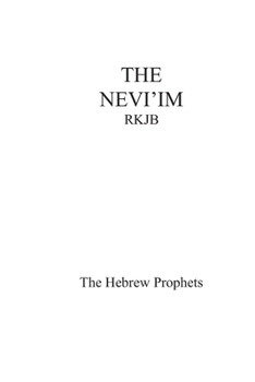 Paperback The Nevi'im-Rkjb: The Hebrew Prophets Book
