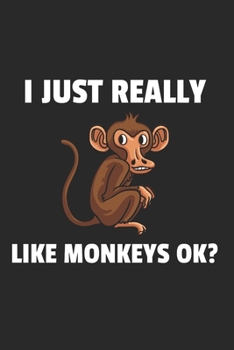 Affe �ffchen Notizbuch: Affe �ffchen Notizbuch f�r Liebhaber / Notizheft / Notizblock A5 (6x9in) Dotted Notebook / Punkteraster / 120 gepunktete Seiten