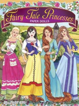 Paperback Fairy Tale Princesses Paper Dolls Book