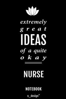 Notebook for Nurses / Nurse: awesome handy Note Book [120 blank lined ruled pages]