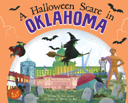 Hardcover A Halloween Scare in Oklahoma Book